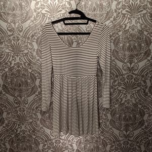 Full Tilt striped flowy mini dress